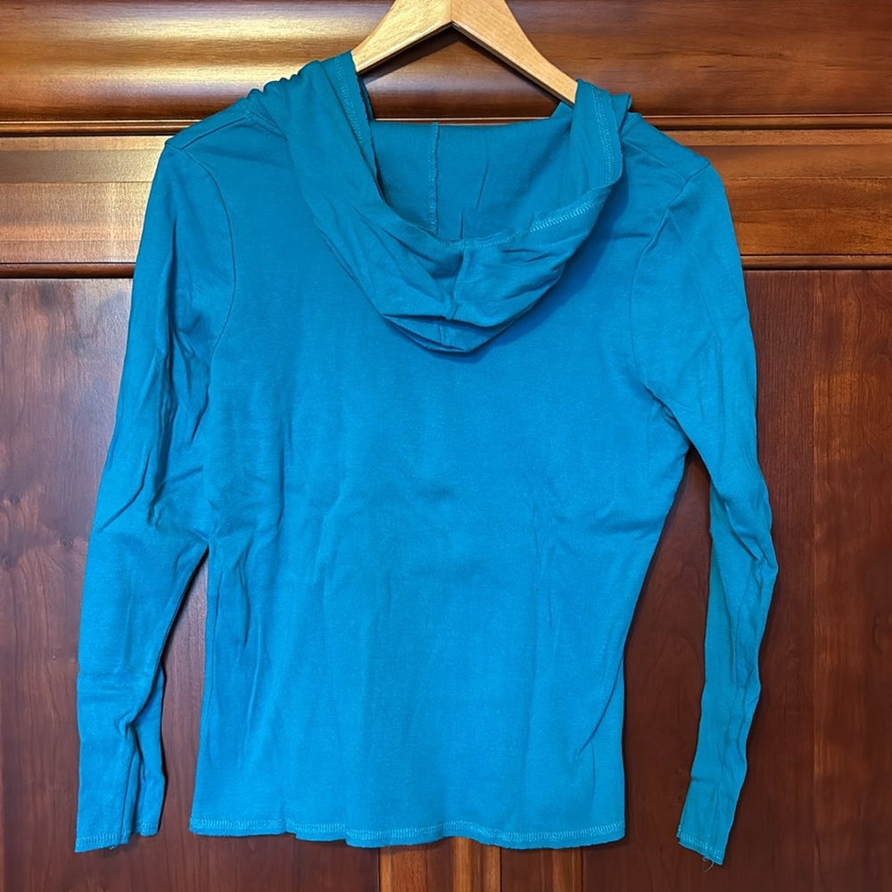 Cocoa Beach Pier Teal Hoodie - Picture 3 of 5